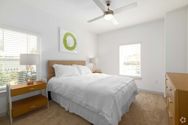 2BR, 2BA - 1,176SF First Bedroom