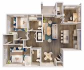 Maplewood 2 Bedroom 2 Bath With Den