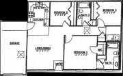 3BR/2BA