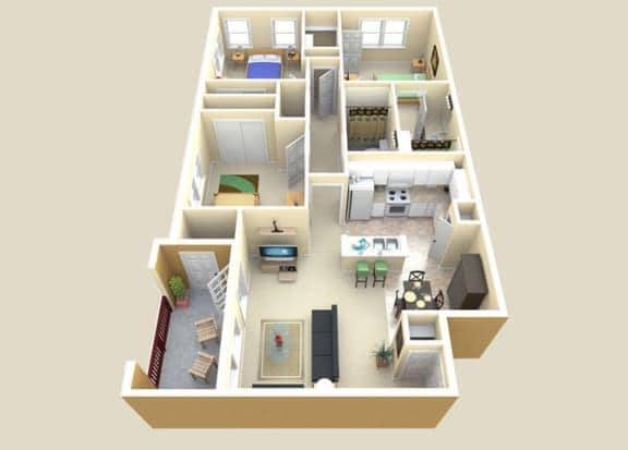 Floor Plan - Mirage