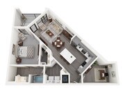 A6-D floor plan The Aston at Town Center