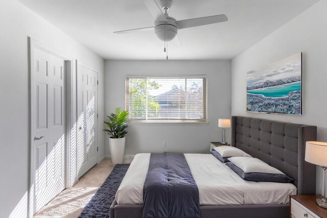 2BR, 1BA - Bedroom - The Pines Apartments and Townhomes