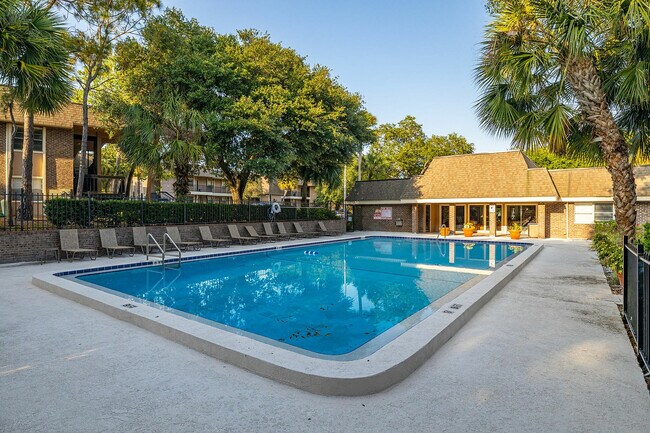 Experience the perfect blend of relaxation and luxury in this stunning pool area.