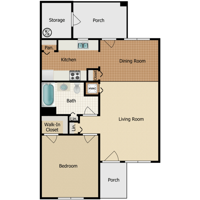 Photo - ***Cute 1 Bedroom Apartment In Orange City Unit 914