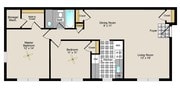 2BR/1BA