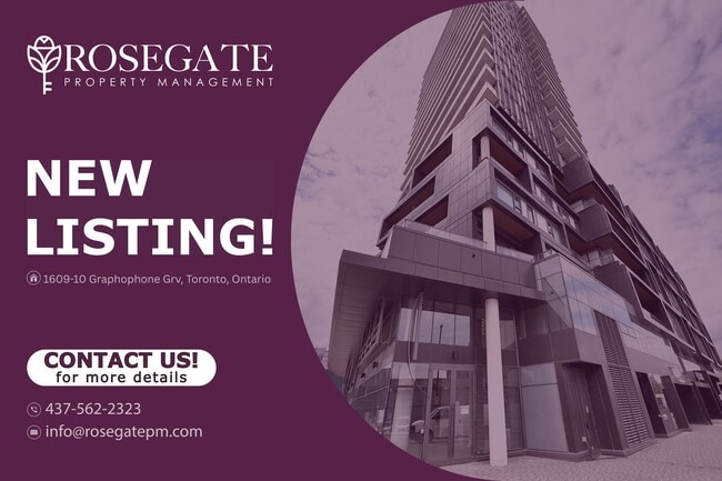 Building Photo - Modern 2-Bedroom Condo with Balcony & Locker – Internet Included – Toronto Unit 1609