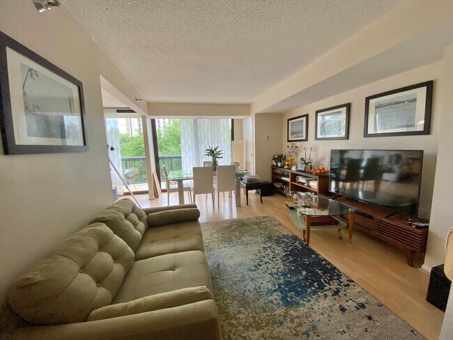 Living Room or Living Room / Dining Room - 7401 Westlake Ter Unit 407