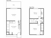 2BR/1BA