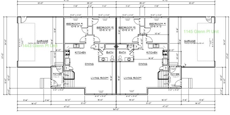 1443-1445 Glenn Pl - 1443-1445 Glenn Pl Condo Unit 1-1443