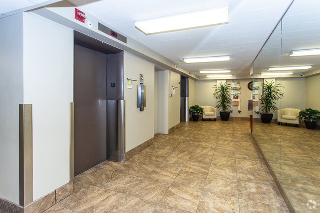 Elevator Lobby - Wasatch Manor 62+ Senior Housing Community