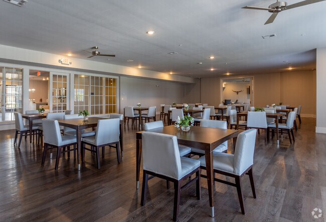 Community Dining Room - The Nightingale at Goodnight Ranch Senior ...