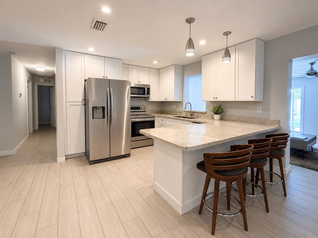 Photo - "Charming Furnished (Unfurnished Negotiable) 3-Bed Oasis with Hot tub in Palm Beach Gardens – 2,2...
