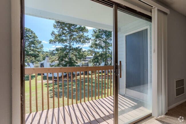 Spacious Balconies with Storage