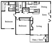 2BR/2BA