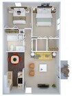 2 Bedroom