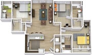 C3: 3BD | 3BA | 1273 SF