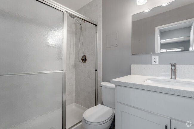 1BR, 1BA - - Bathroom