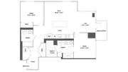 B8T 2-Bedroom Floorplan