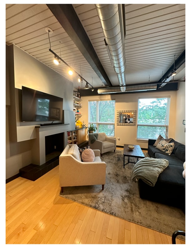 living room 2 - 75 Maple St Unit 109