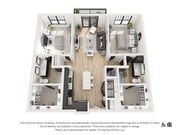 B1E floor plan The Atherton