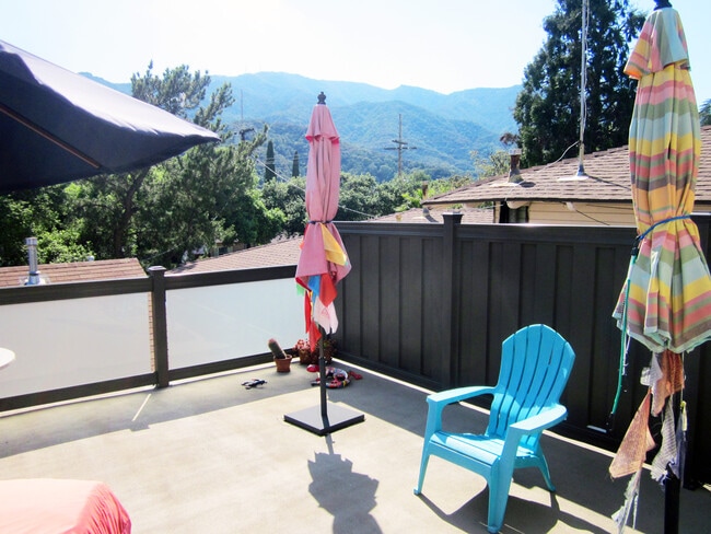 Mountain View from the Balcony - 3347 Montrose Ave Apartments Unit A