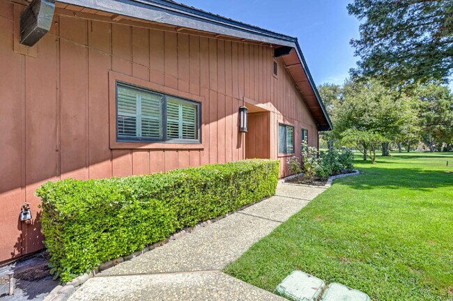 Fabulous condominium home on 6th Fairway of El Macero Country Club.