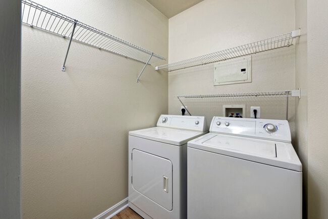 In-unit washer and dryer