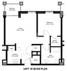 1 Bed/1 Bath w/ Balcony