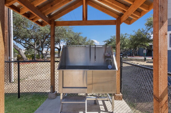 Dog park Wash Station