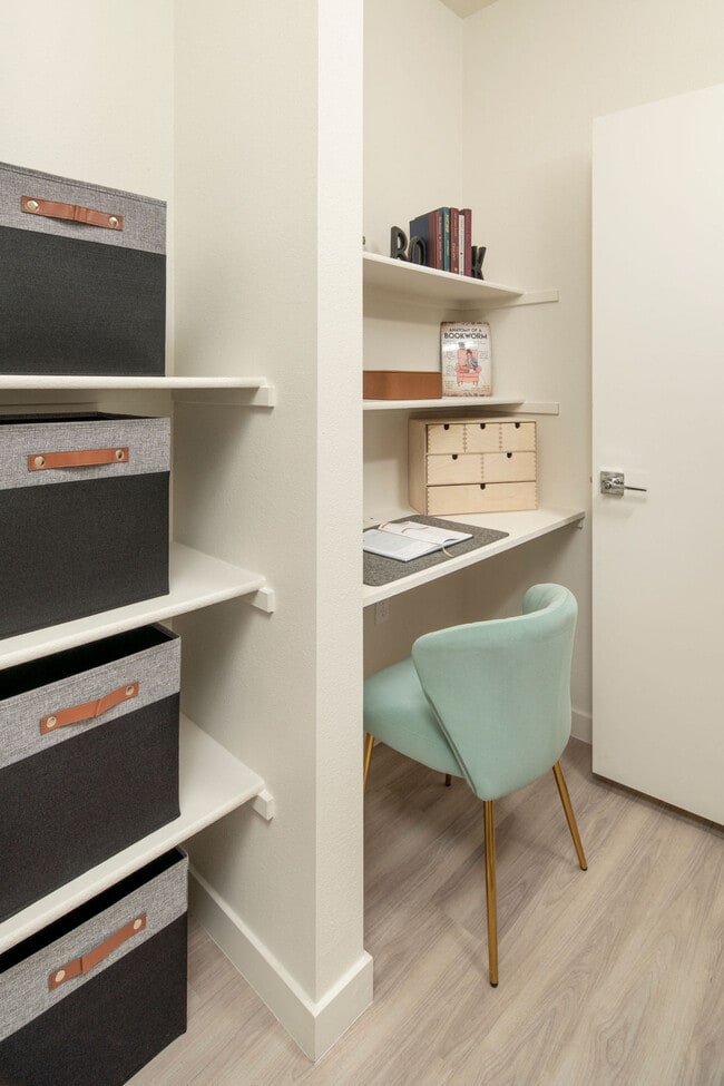 One Bedroom - Built-in Desk Area
