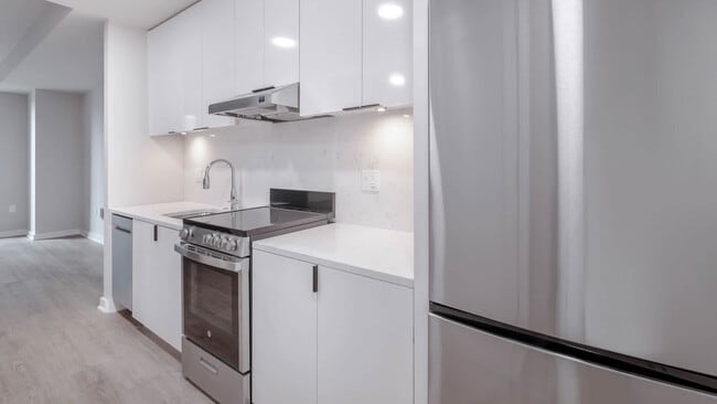 Kitchen with Stainless Steel Appliances - Reverb