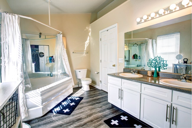 Double-sink vanity