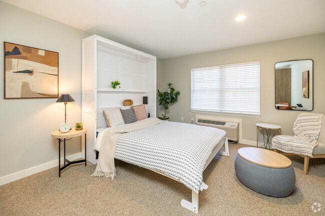 Studio Unit - 317SF - Living and Bedroom Area