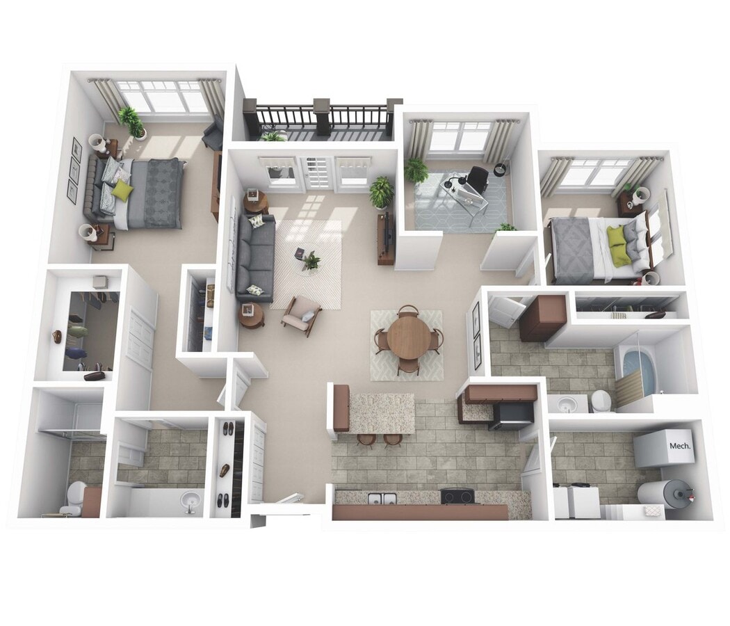 PrairieWalk - R - PrairieWalk - R Apartment Unit 105