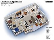 Three Bedroom Two Bath