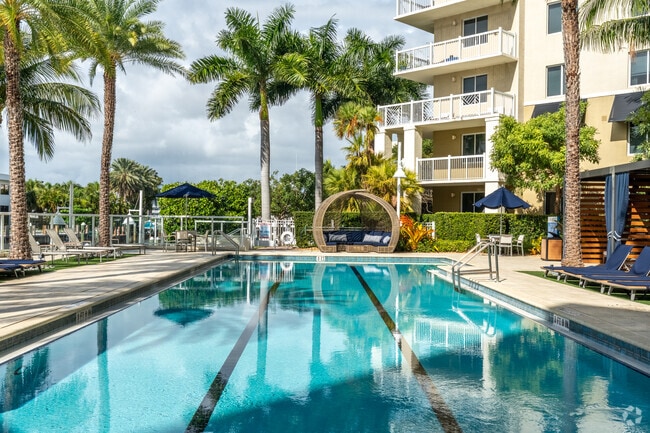 Resort-Inspired Waterside Pool