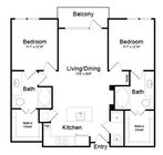 B0 floor plan Virage