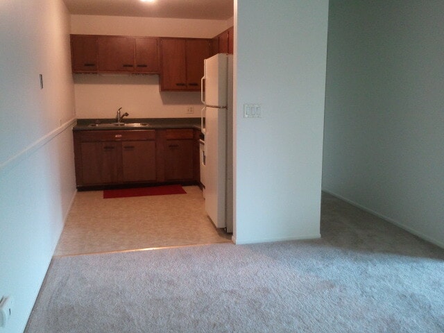 One bedroom kitchen - Terrace Oaks Apartments