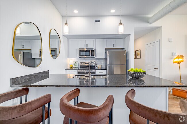 2BR. 2BA - 1,278SF - Kitchen