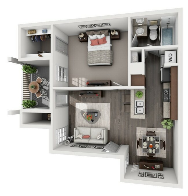 VGA A1 3D.jpg - Village Green of Bear Creek