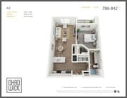 One Bedroom, One Bath