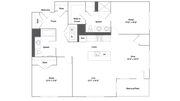 B3 2-Bedroom Floorplan
