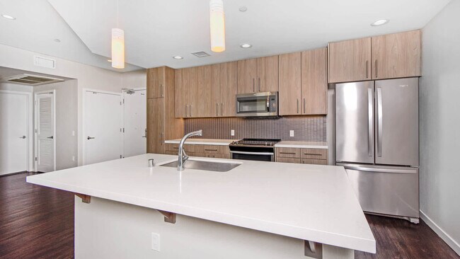 Kitchen with Stainless Steel Appliances