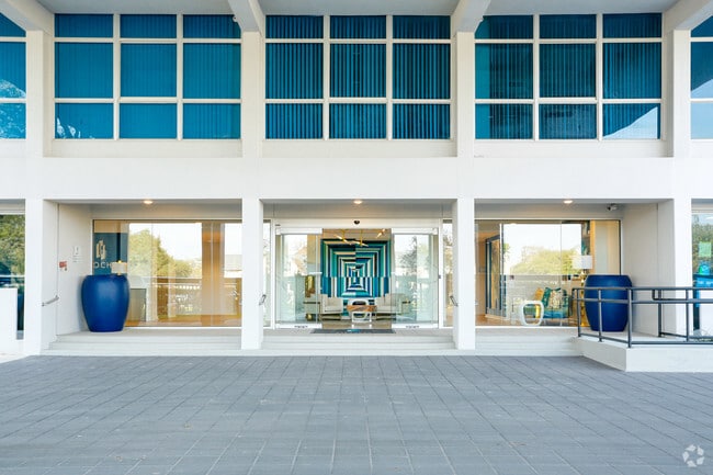 Grand covered front entrance