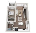 Floor Plan 1E | Seasons at Grafton | Apartments in Grafton, WI