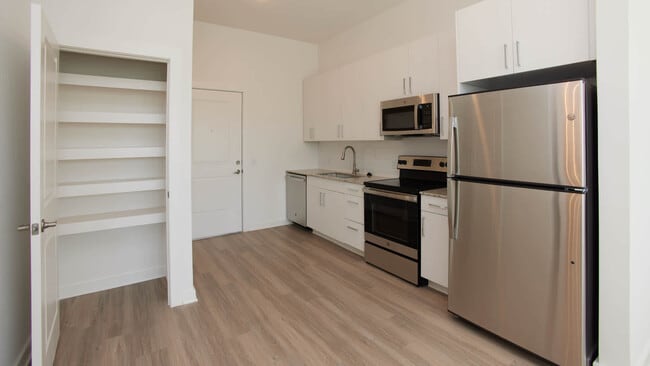 Kitchen with Stainless Steel Appliances