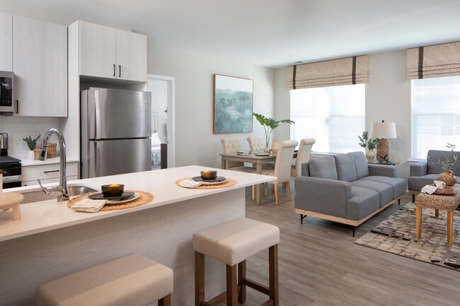 The Taubel 2br-2ba -Kitchen - The Mill at Riverside