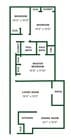 3 Bed 2 Bath – Evergreen