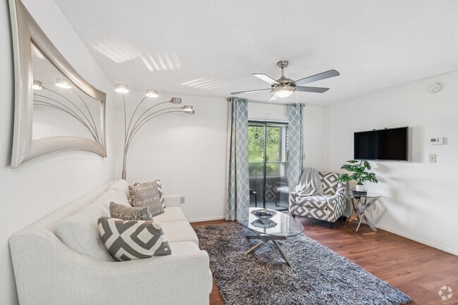 The Destiny 1BR, 1BA - 620SF - Living Room