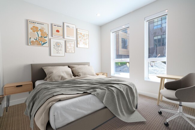 Photo - 1 Bed/ 1 Ba + Den + Top Floor Corner Unit 110 W Beall #603